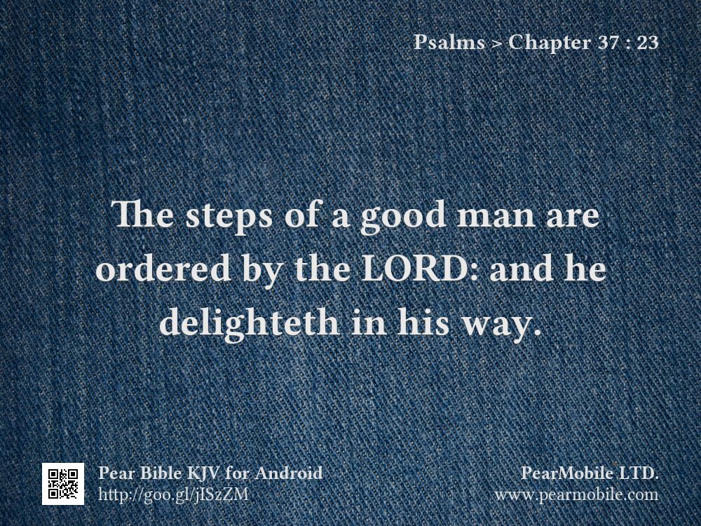Psalms, Chapter 37:23